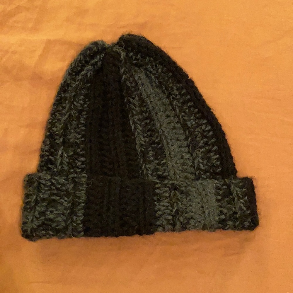 Hand-knit beanie